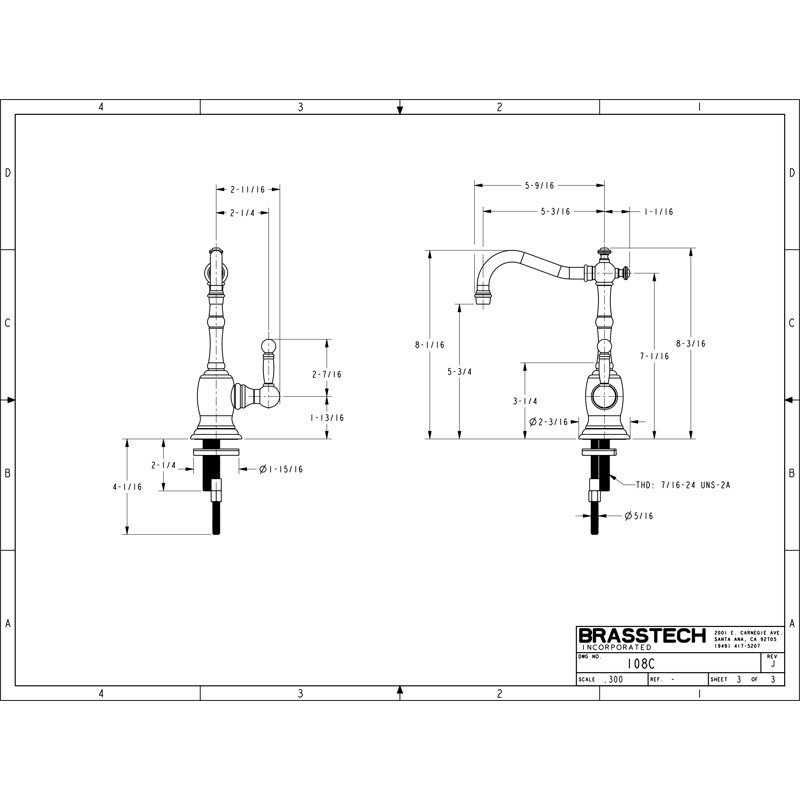 Newport Brass Chesterfield Kitchen Faucet Wayfair